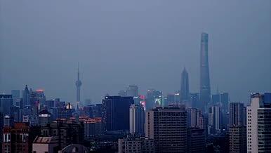 4k实拍地标建筑上海东方明珠视频的预览图